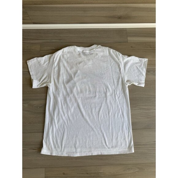 VINTAGE Alabama Fan Club Shirt Mens Small / Womens M White 90s Single Stitch Tee - Picture 7 of 10